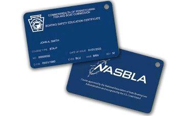 Pennsylvania Boating Card