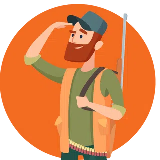Adult Hunter Animated
