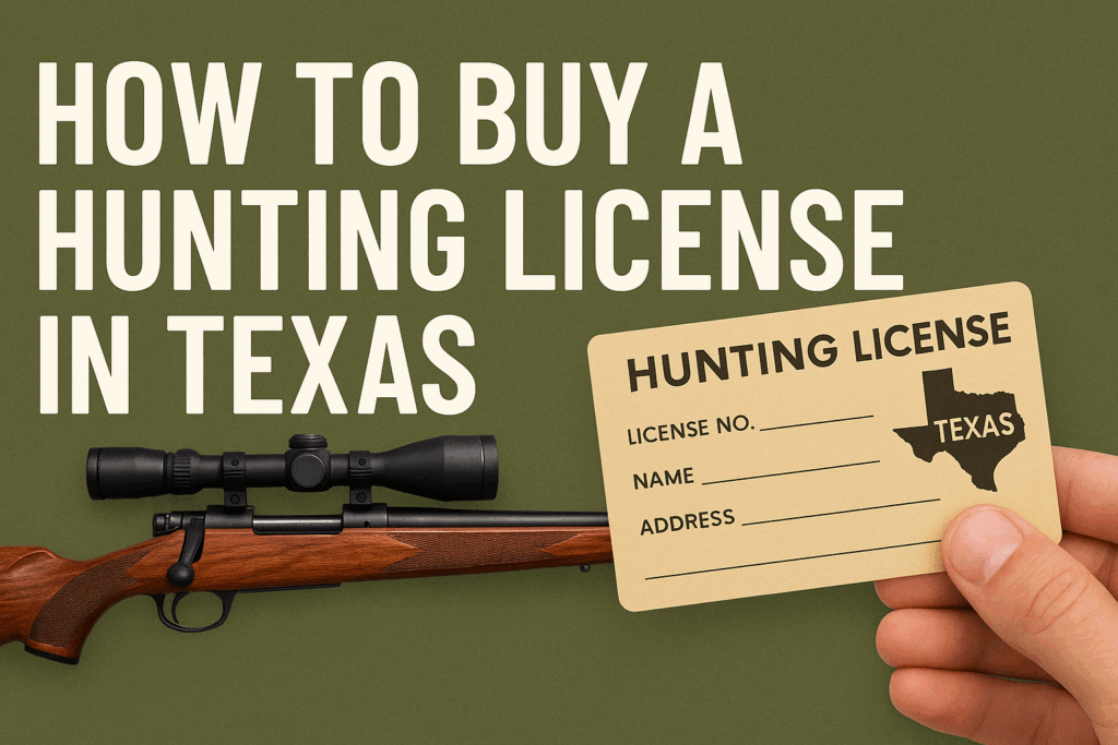 How to Get a Hunting License in Texas