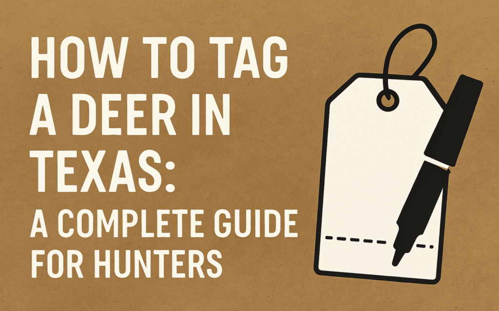 How to Tag a Deer in Texas