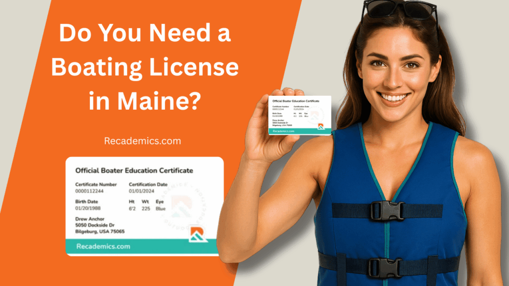 Do You Need a boating license in Maine