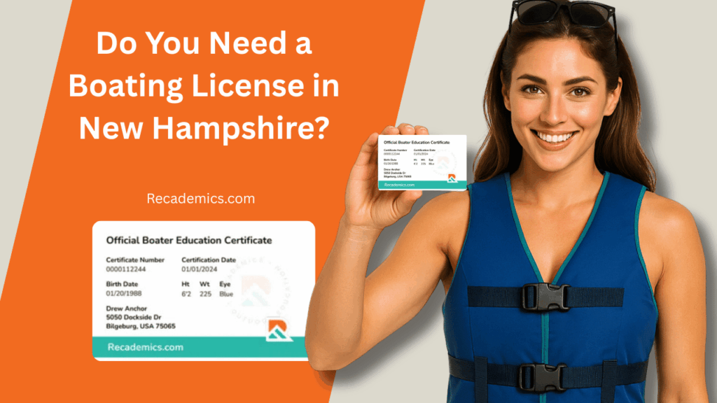 Do You Need a boating license in New Hampshire