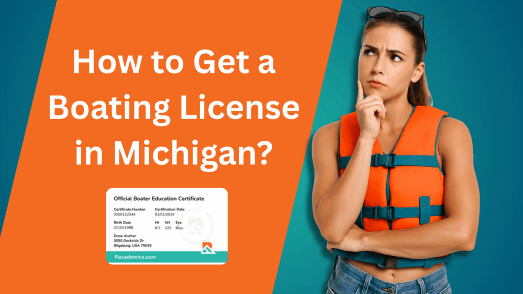 How to get a boating license in Michigan