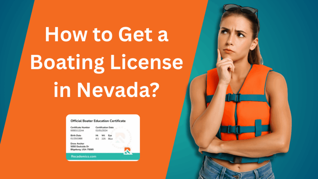 How to get a boating license in Nevada