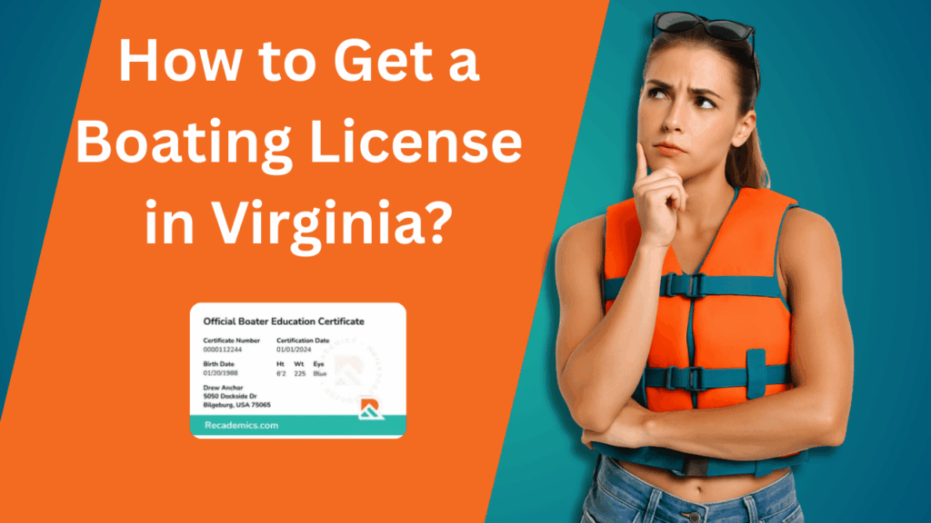 How to get a boating license in Virginia