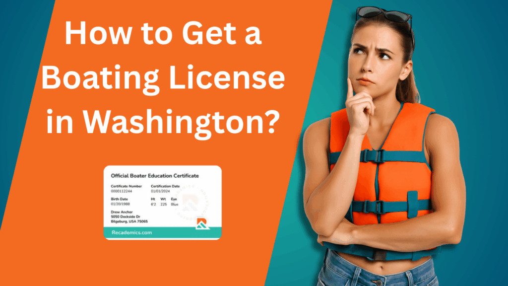 How to get a boating license in Washington