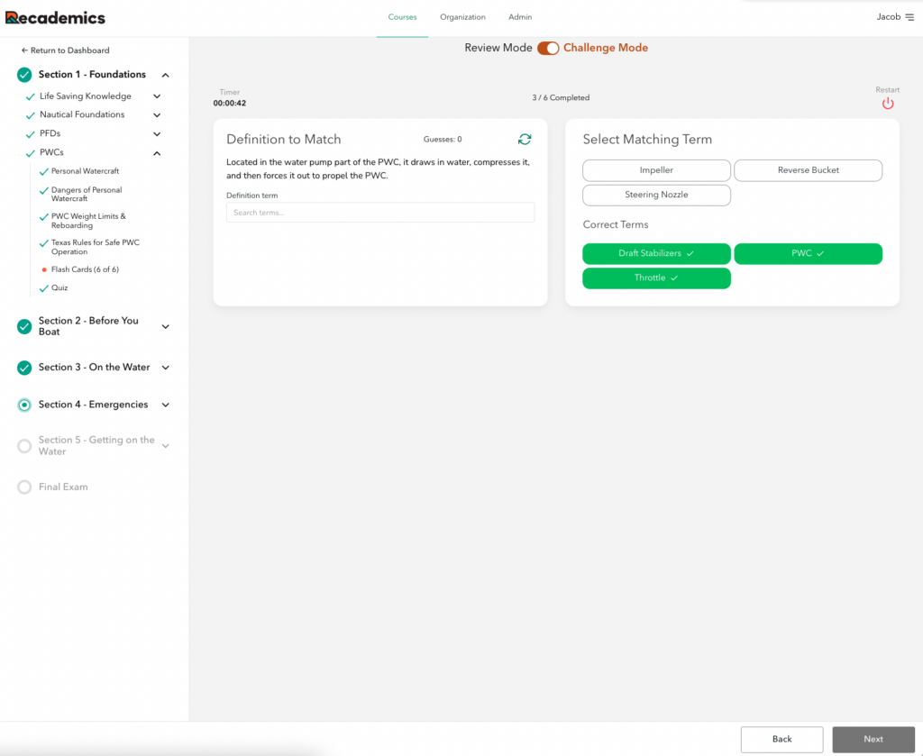Recademics - Challenge Mode